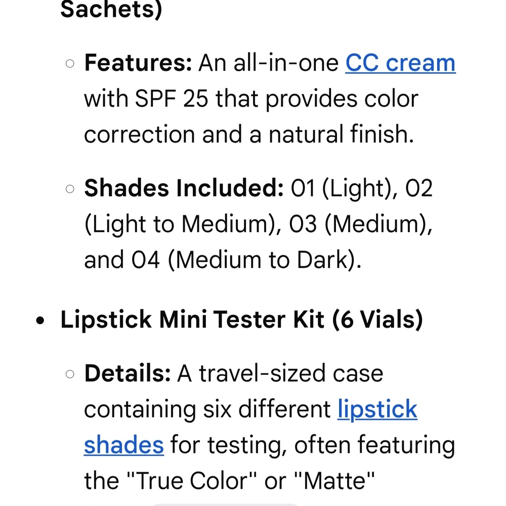 Farmasi Lip & Makeup Samples - Picture 3 of 5